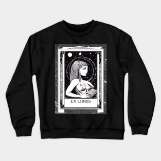 Art Deco Bookplate (Ex Libris) Crewneck Sweatshirt